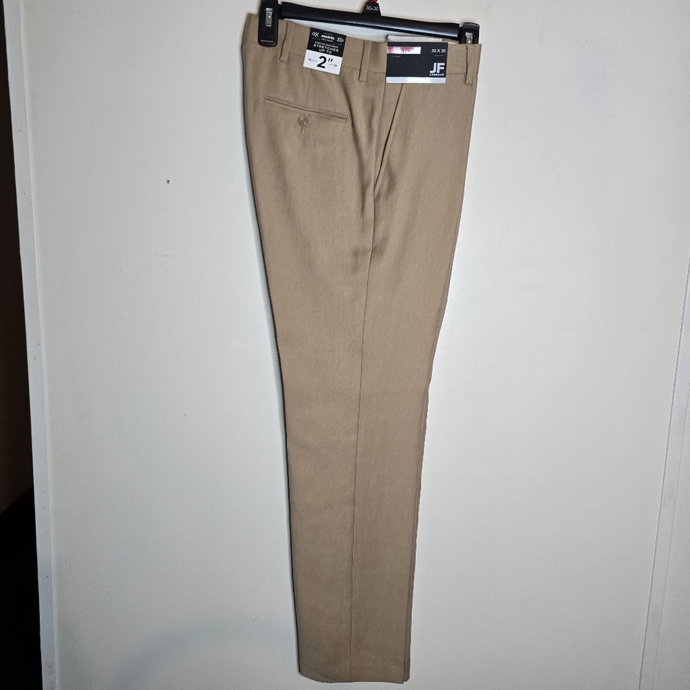J. Ferrar Ultra Comfort Florence Brown Stretch Slim Fit Suit Pants 30x30